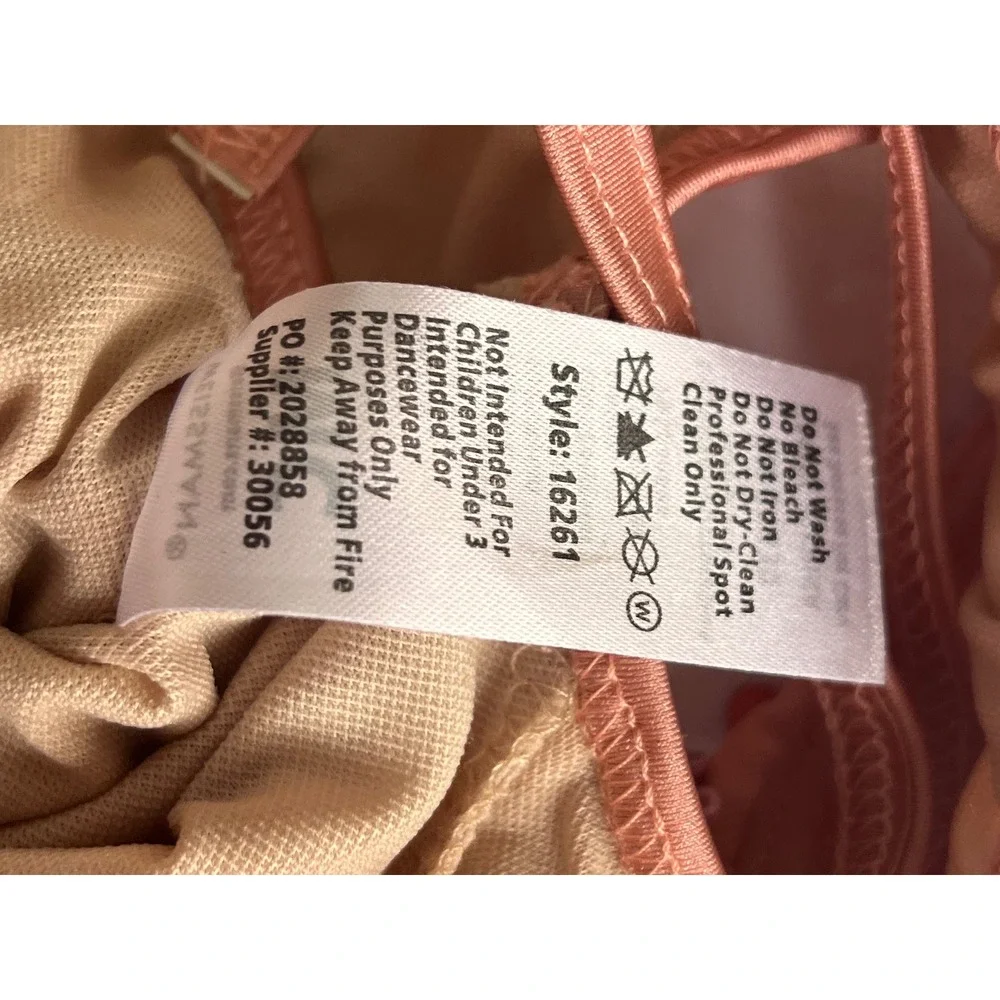 Pink Weissman girls professional ballet costume